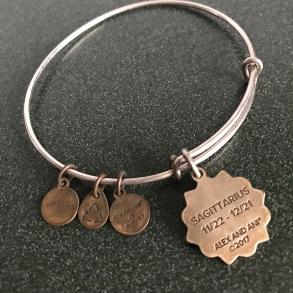 Alex and Ani Expandable Wire Bracelet Sagittarius 2017 - Picture 9 of 16